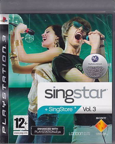 SingStar Vol. 3 - PS3 - (B Grade) (Genbrug)